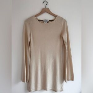 Spiegel Cream Long Sleeve Top